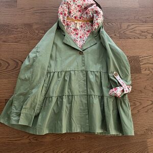 Matilda Jane Floral Patterned Fabric Jacket/Raincoat